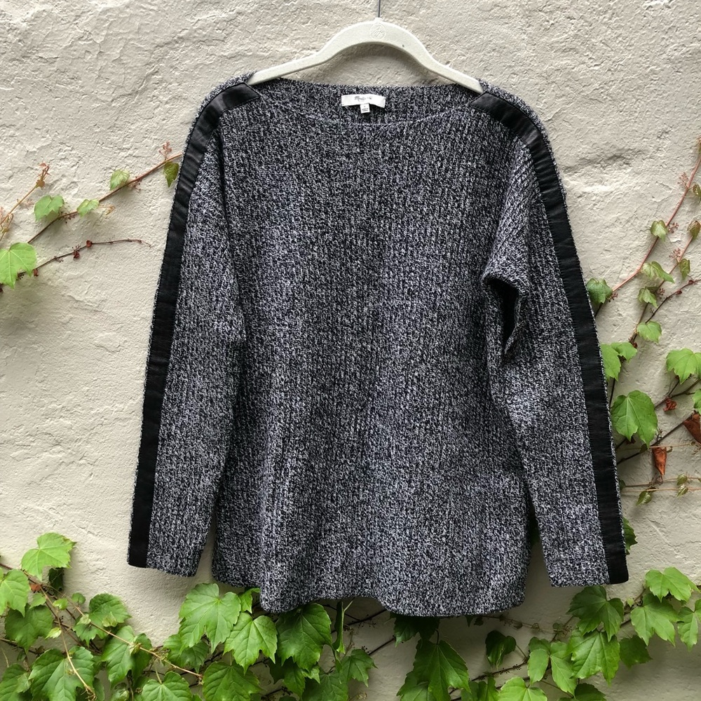 Edgy Madewell Heathered Sweater!
